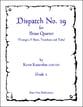 Dispatch No. 19 Brass Quartet cover